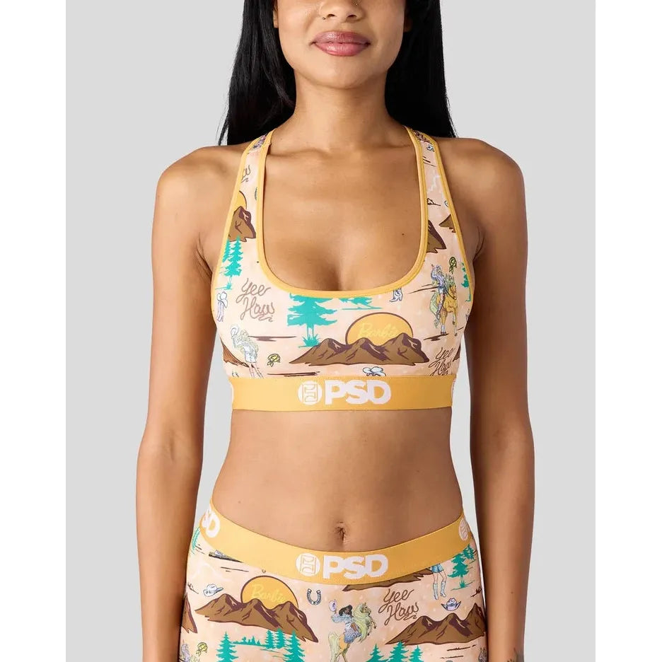 PSD Underwear Women's Barbie Range Sports Bra - Multicolour