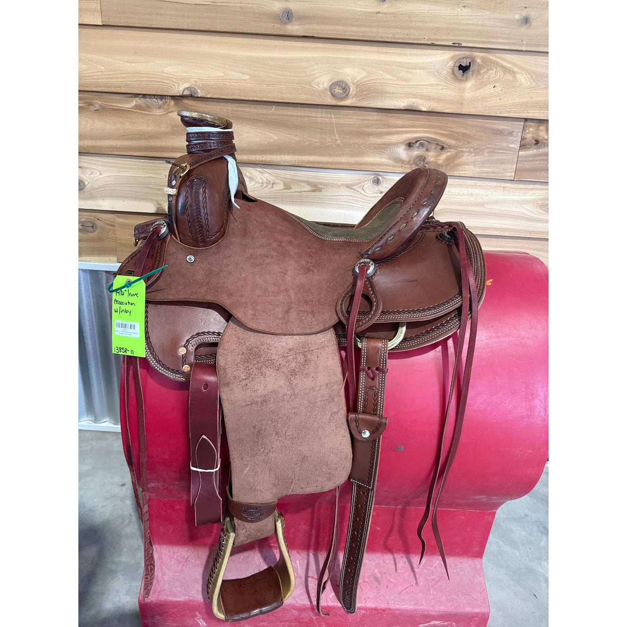 Irvine's 14 1/2" Modified Association Saddle- Post Horn