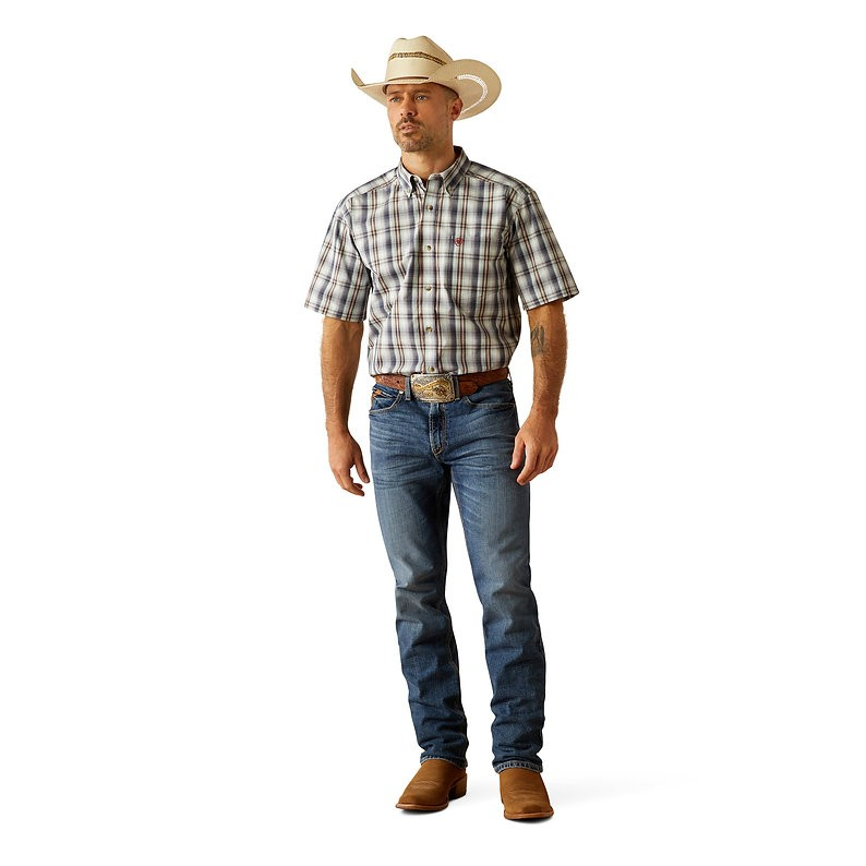 Ariat Men's Pro Series Cruz Classic Fit Shirt - Navy