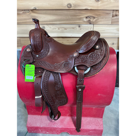 R.Ruelas Custom 16" Cowhorse Saddle