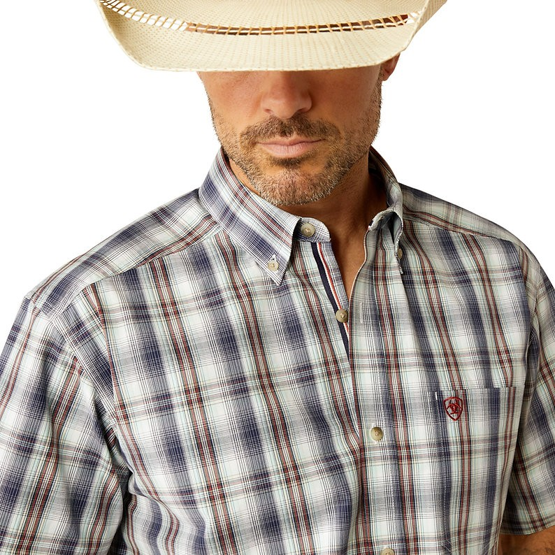 Ariat Men's Pro Series Cruz Classic Fit Shirt - Navy