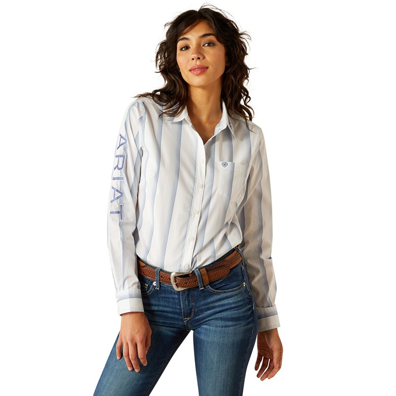 Ariat Women's Team Kirby Stretch Shirt - Assorted Colors - Irvine Tack & Western Wear