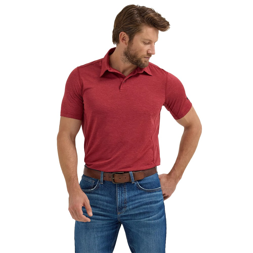 Wrangler Men's Short Sleeve Polo - Assorted Colors - Irvine Tack & Western Wear