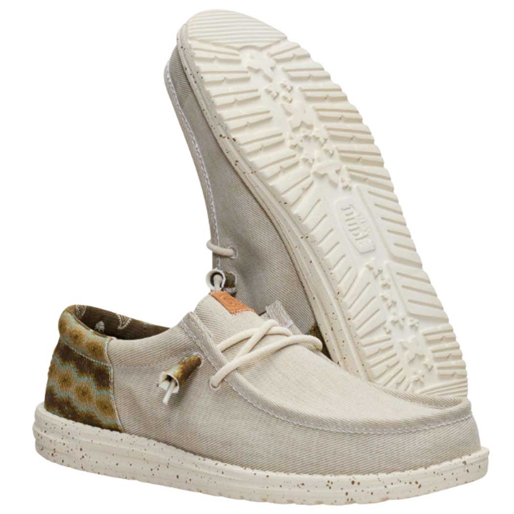 Hey Dude Men's Wally Funk Teton - Tan/Multi