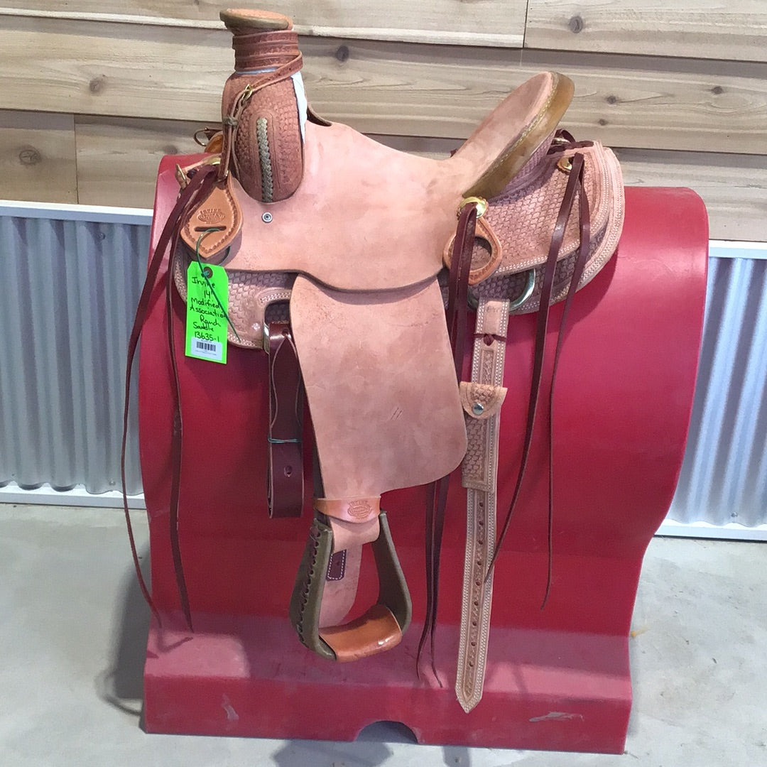 Irvine 14" Modified Association Ranch Saddle