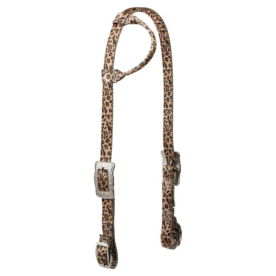 Weaver Patterened Poly Headstall-Sliding Ear