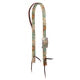 Weaver Patterened Poly Headstall-Split Ear - Irvine Tack & Western Wear