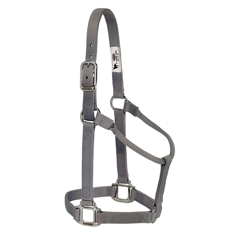 Weaver Leather Original Non-Adjustable Nylon Horse Halter-LARGE HORSE - Irvine Tack &amp; Western Wear