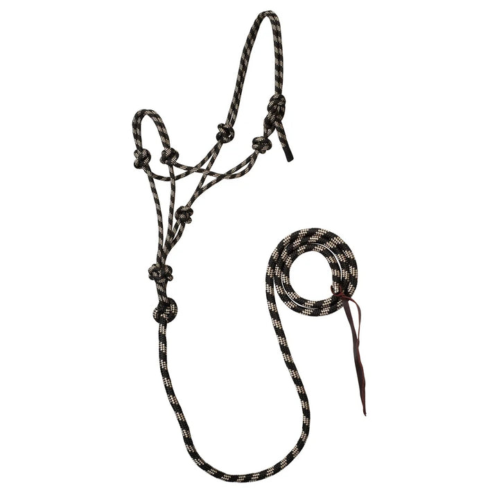 Weaver  5/16" Rope Halter with Attached Lead- Multiple Colours