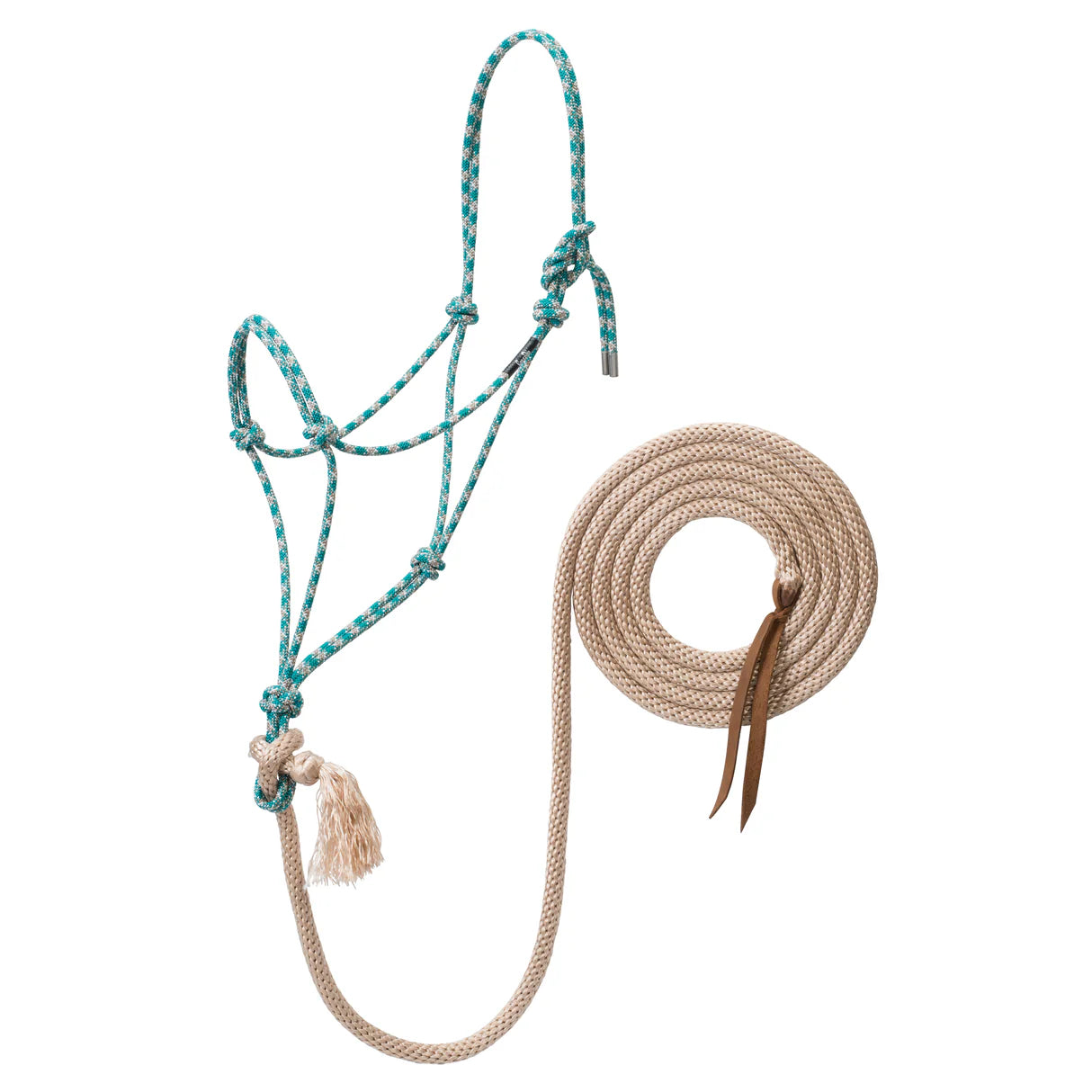 Weaver Leather Silvertip No. 95 Rope Halter with 10' Lead - Irvine Tack & Western Wear