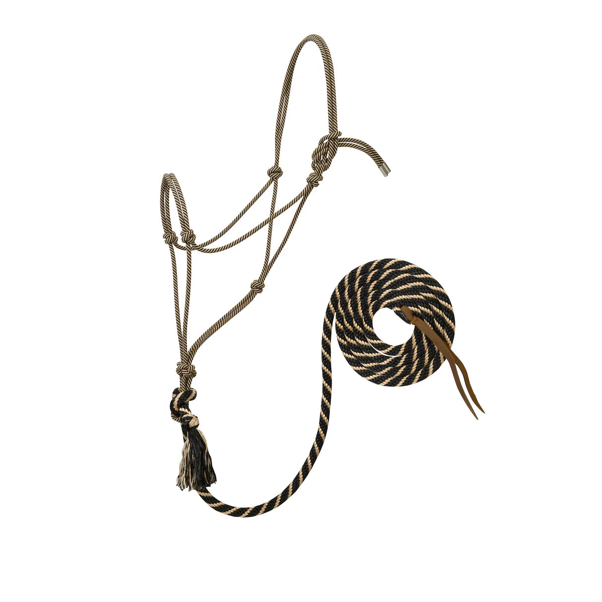 Weaver Leather Silvertip No. 95 Rope Halter with 10' Lead - Irvine Tack & Western Wear