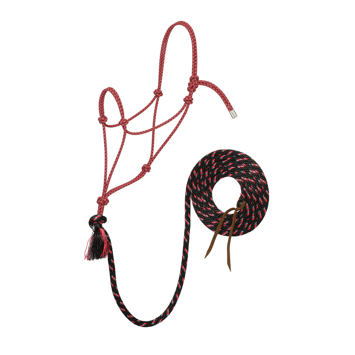 Weaver Leather Silvertip No. 95 Rope Halter with 10' Lead - Irvine Tack & Western Wear