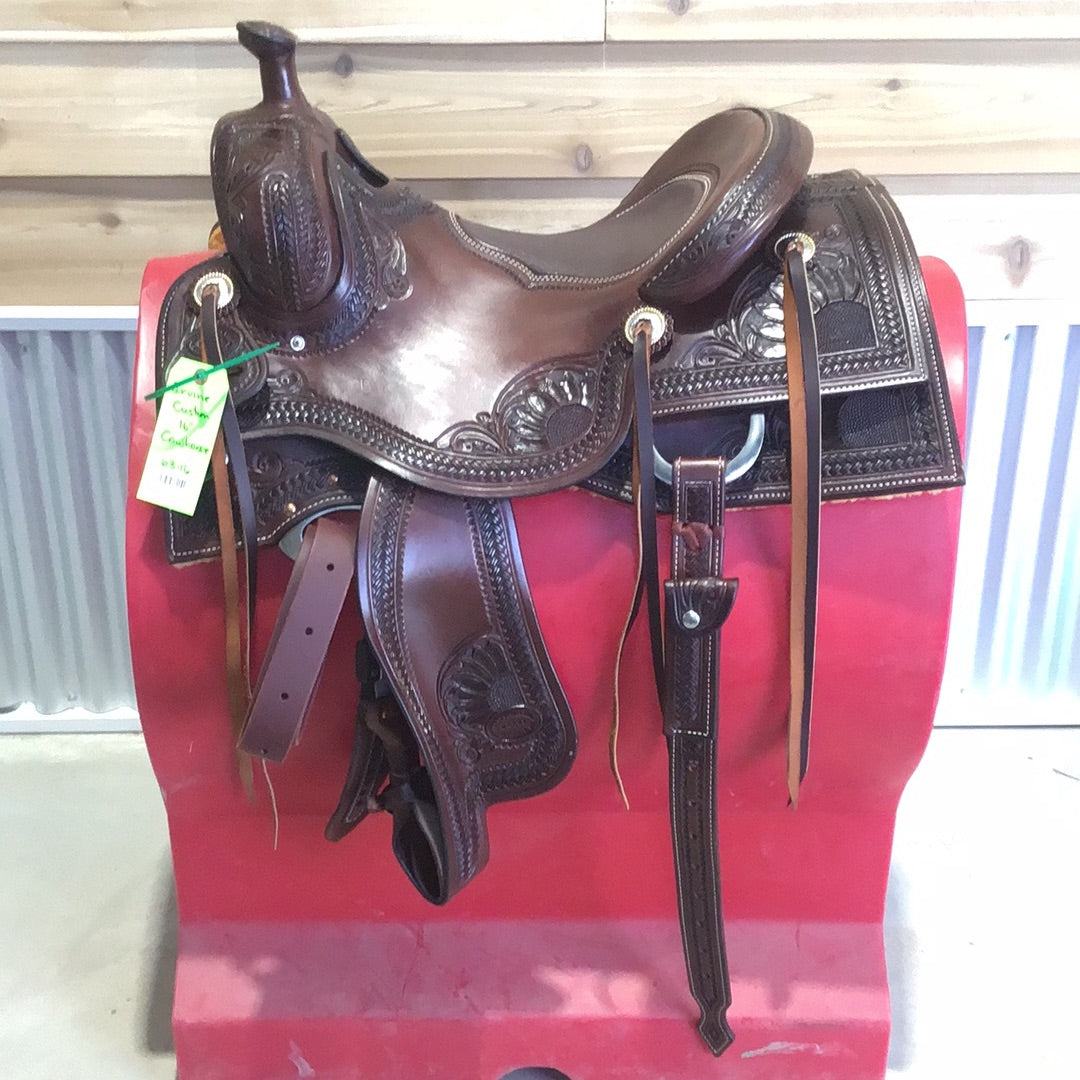 Irvine Custom 16" Cowhorse Saddle