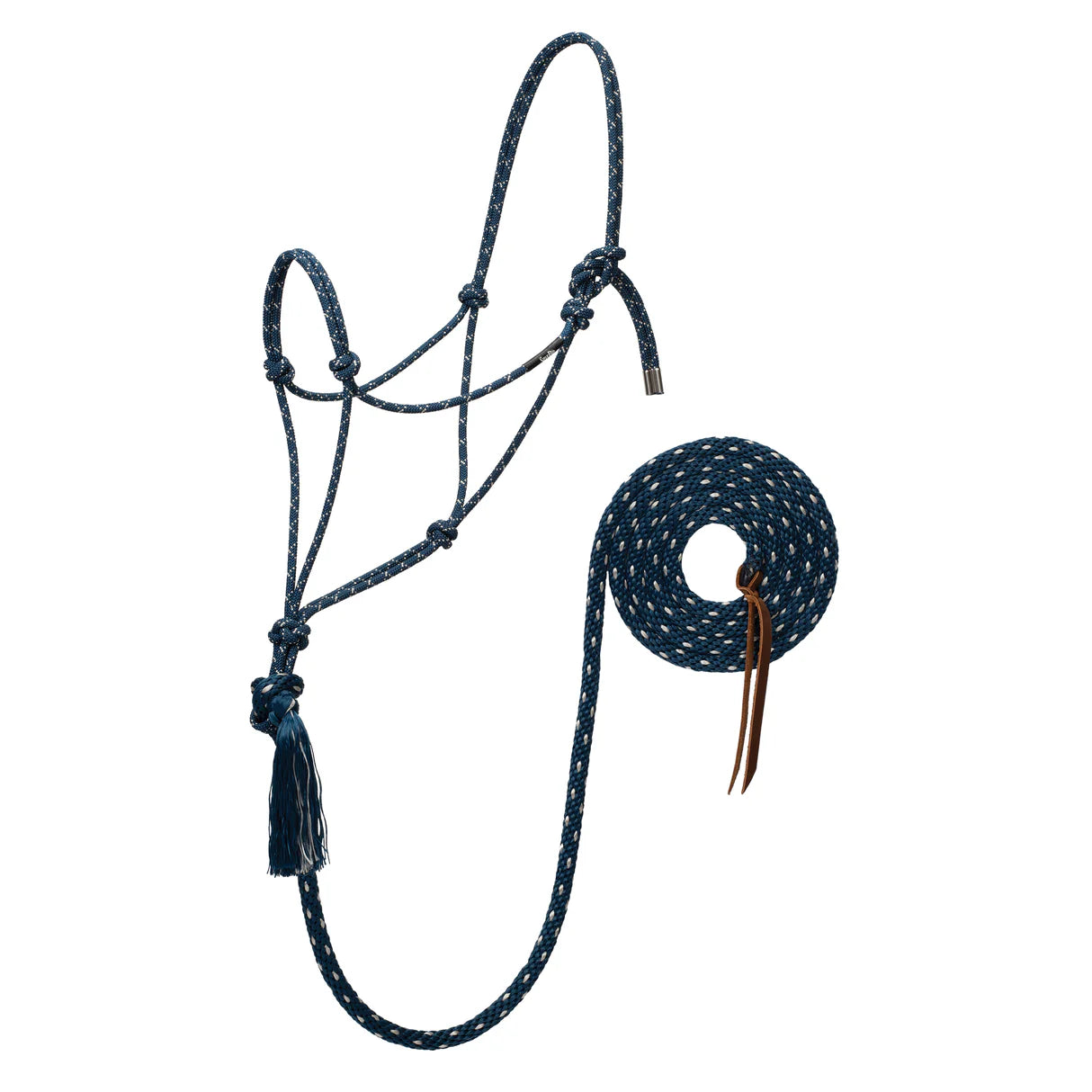 Weaver Leather Silvertip No. 95 Rope Halter with 10' Lead
