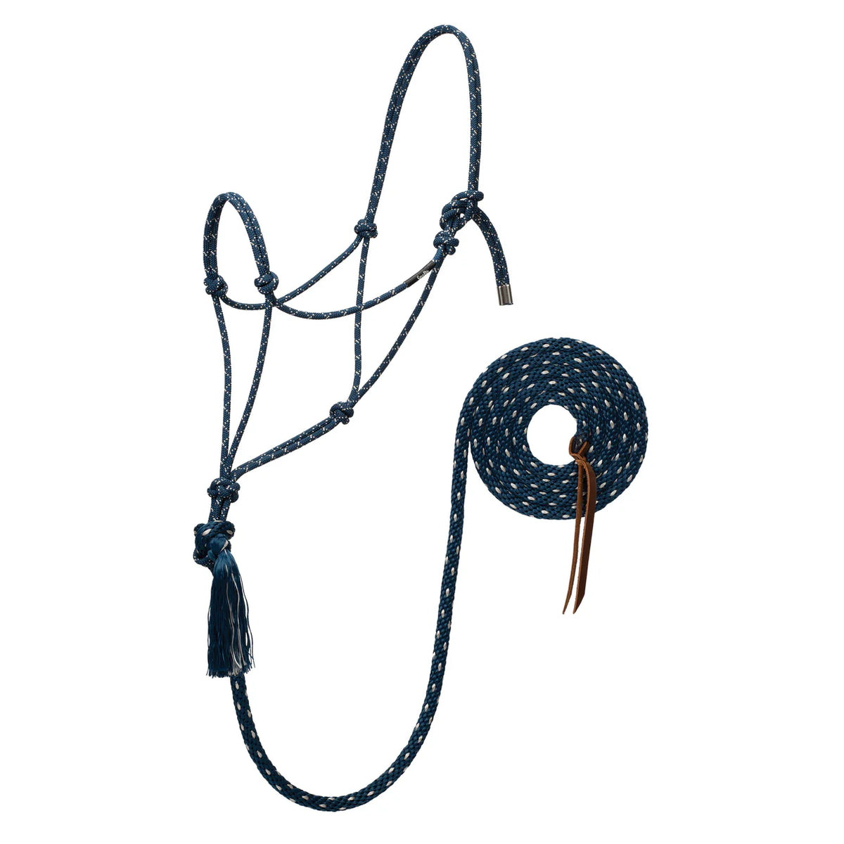 Weaver Leather Silvertip No. 95 Rope Halter with 10' Lead - Irvine Tack & Western Wear