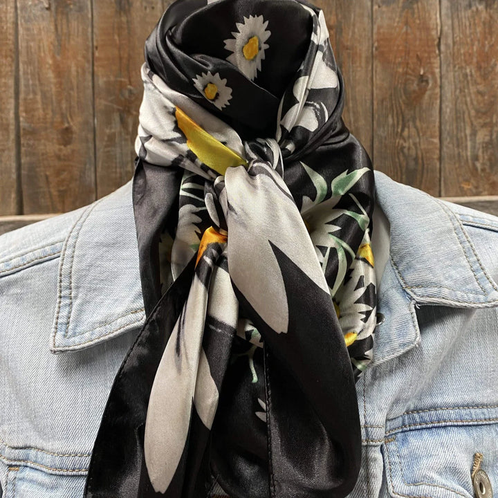Rodeo Drive 35x35" Wild Rags - Floral, Animal &amp; Other - Irvine Tack &amp; Western Wear