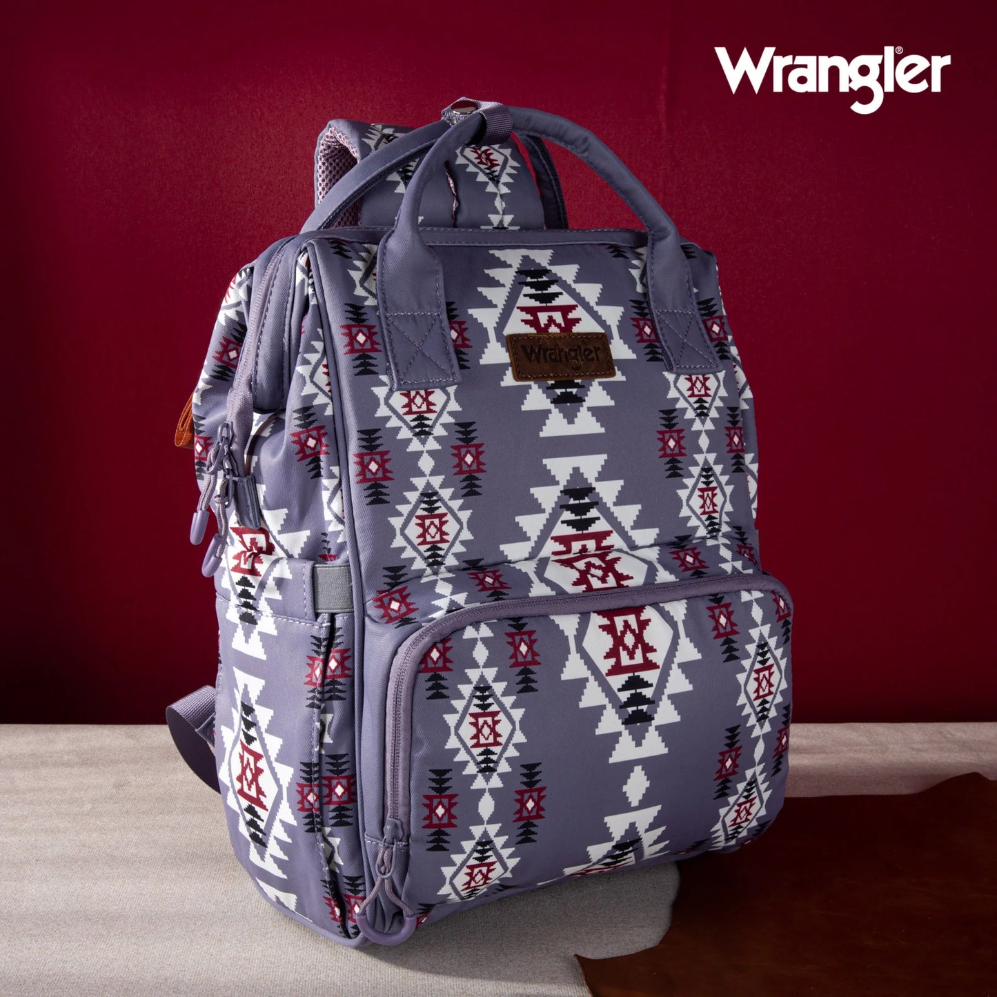 Wrangler Aztec Printed Callie Backpack - Multiple Colours