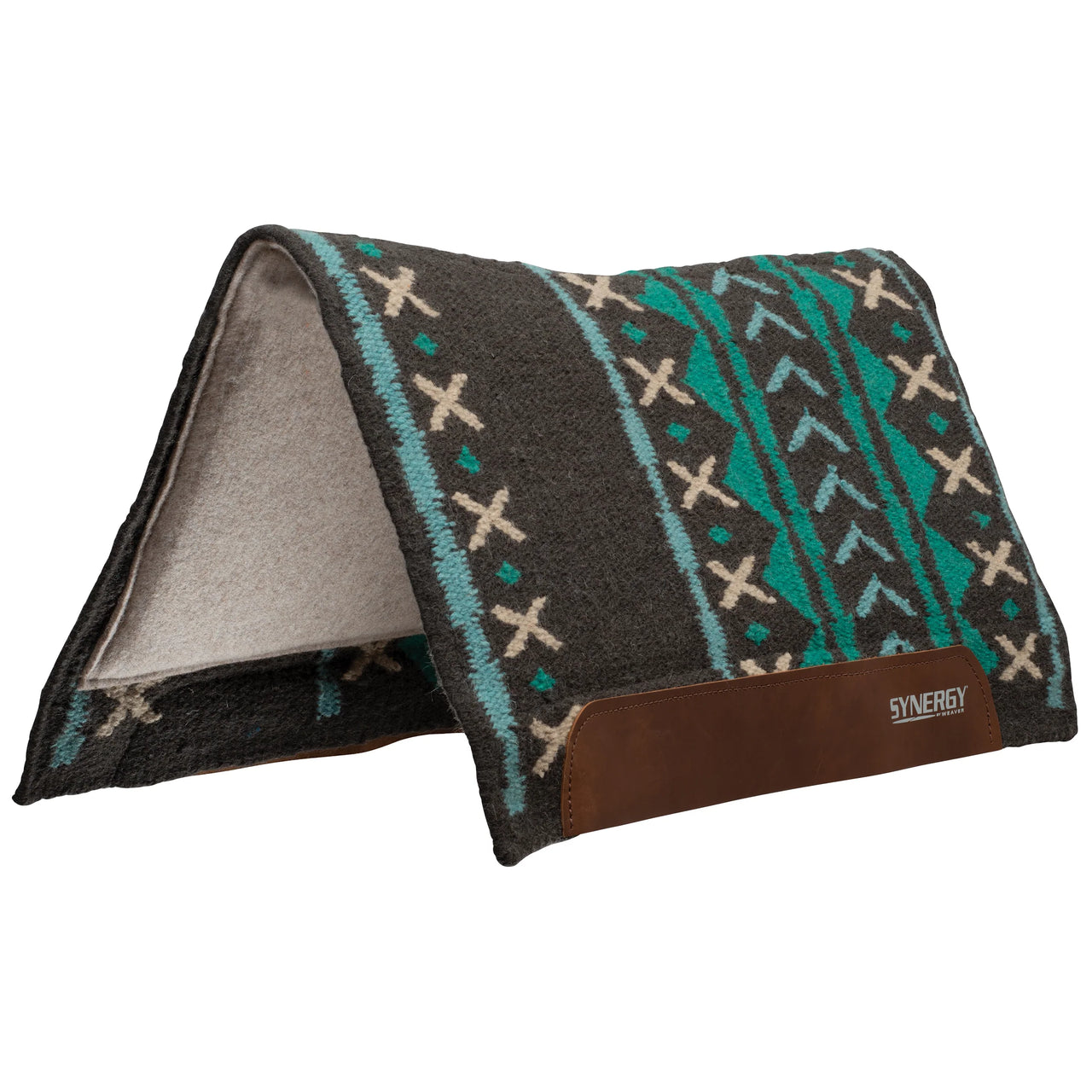 Weaver Synergy Flex Contour Performance Saddle Pad w/Wool Blend Felt - 32x34