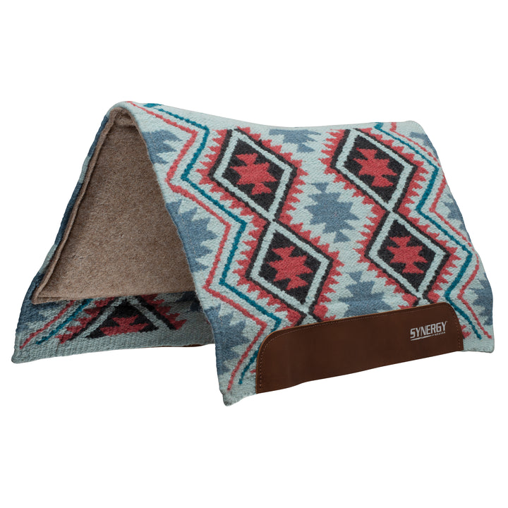 Weaver Synergy Flex Contour Performance Saddle Pad W Wool Blend Felt