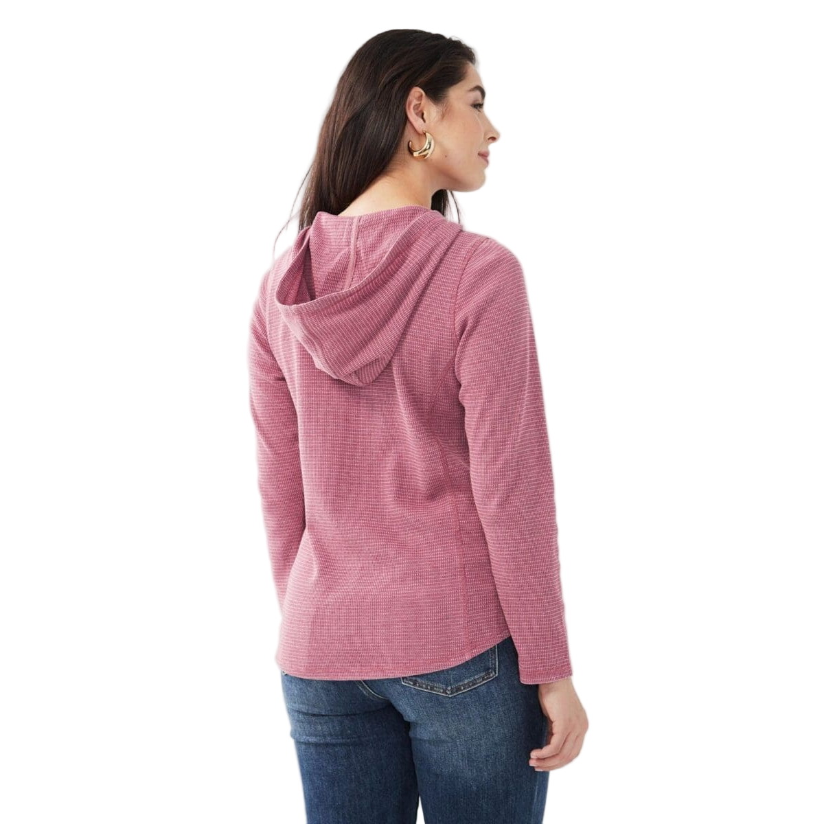 FDJ Dressing Women's LS Thermal Snap Hoodie
