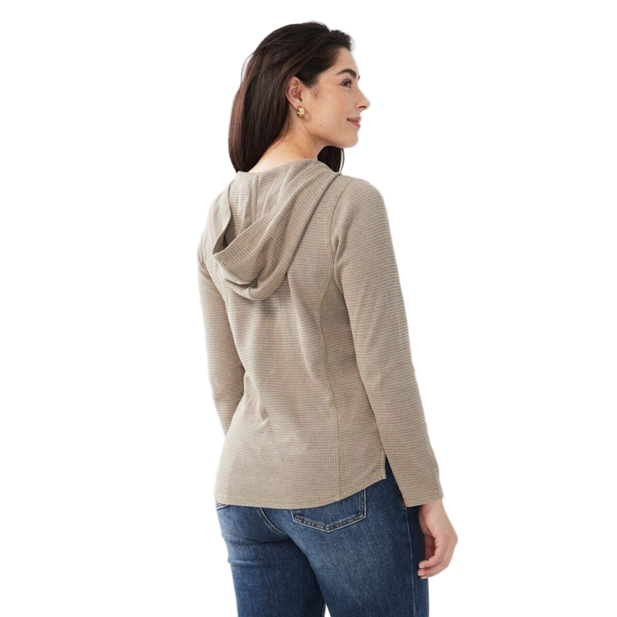 FDJ Dressing Women's LS Thermal Snap Hoodie