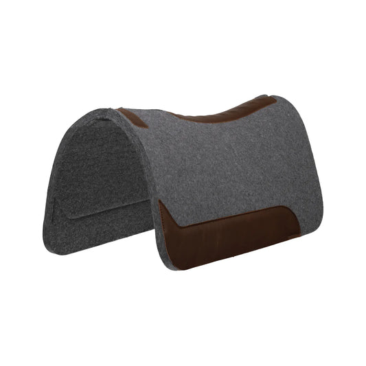 Weaver Wool Felt Contoured Western Saddle Pad-3/4"