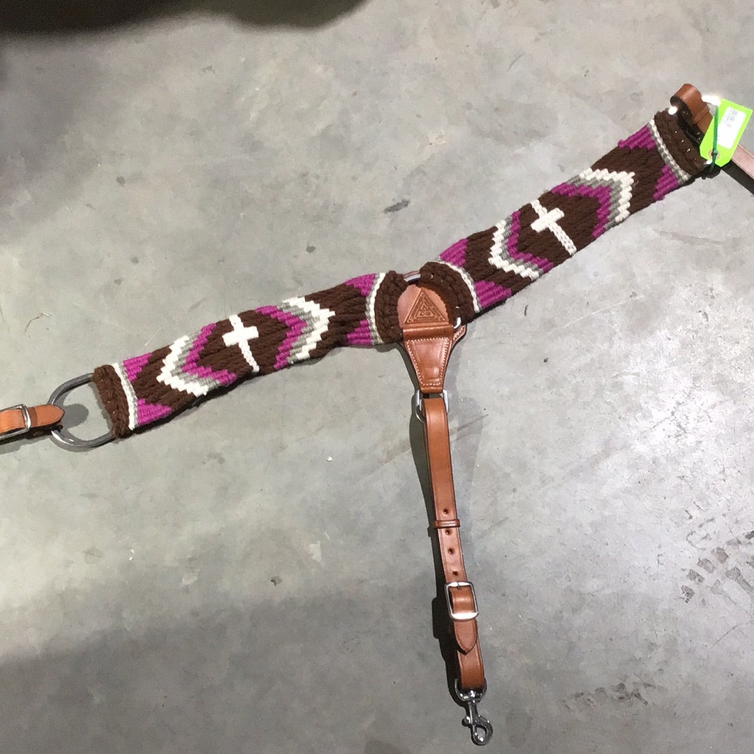 Irvine Breast Collar - Mohair Blend w/Designs