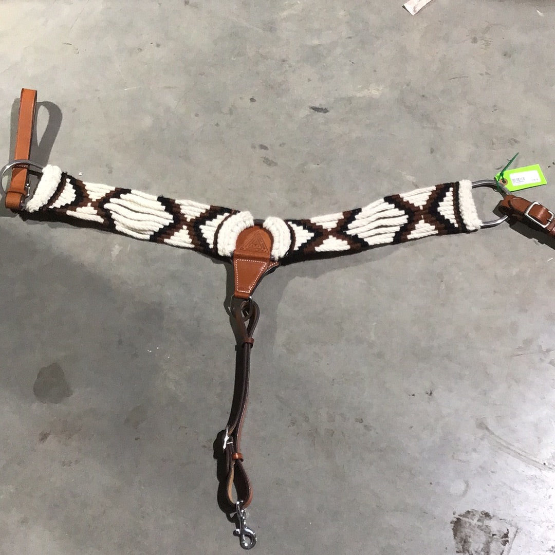 Irvine Breast Collar - Mohair Blend w/Designs