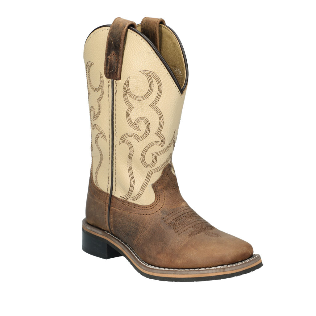 Boulet Youth IMPK3705 Boots- Brown/Cream