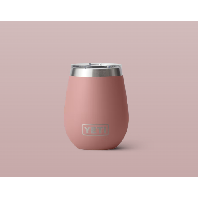 Yeti Rambler 295ml Wine Tumbler w/MagSlider Lid -  Sandstone Pink