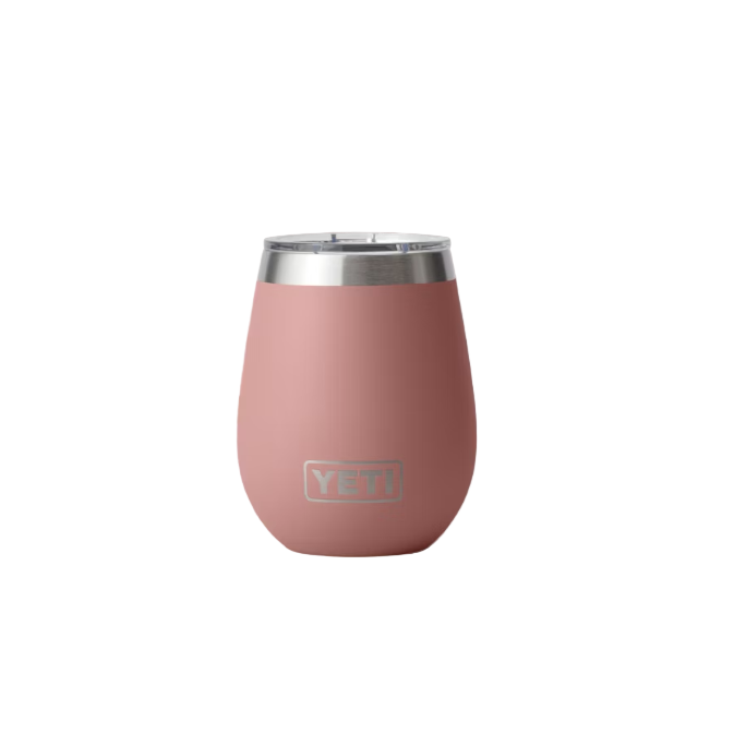 YETI Rambler 295 mL Wine Tumbler with MagSlider Lid - Sandstone Pink