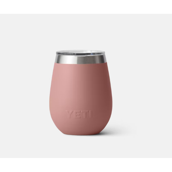 Yeti Rambler 295ml Wine Tumbler w/MagSlider Lid -  Sandstone Pink