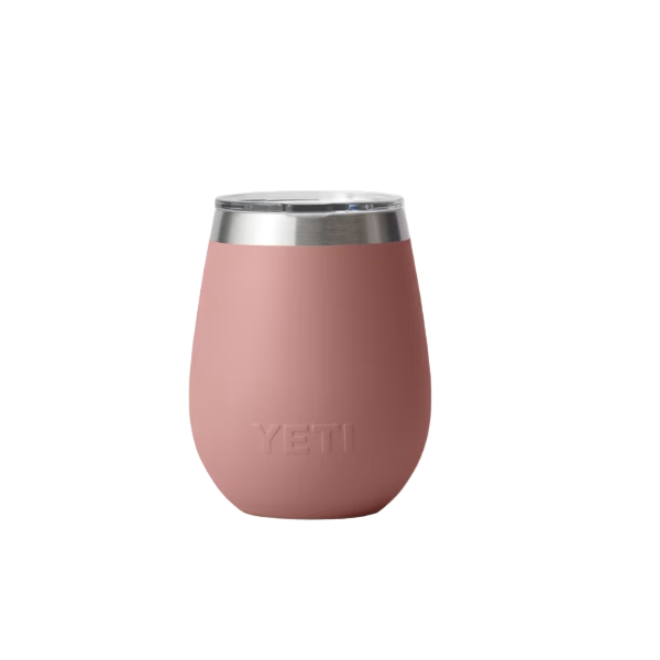 Yeti Rambler 295ml Wine Tumbler w/MagSlider Lid -  Sandstone Pink