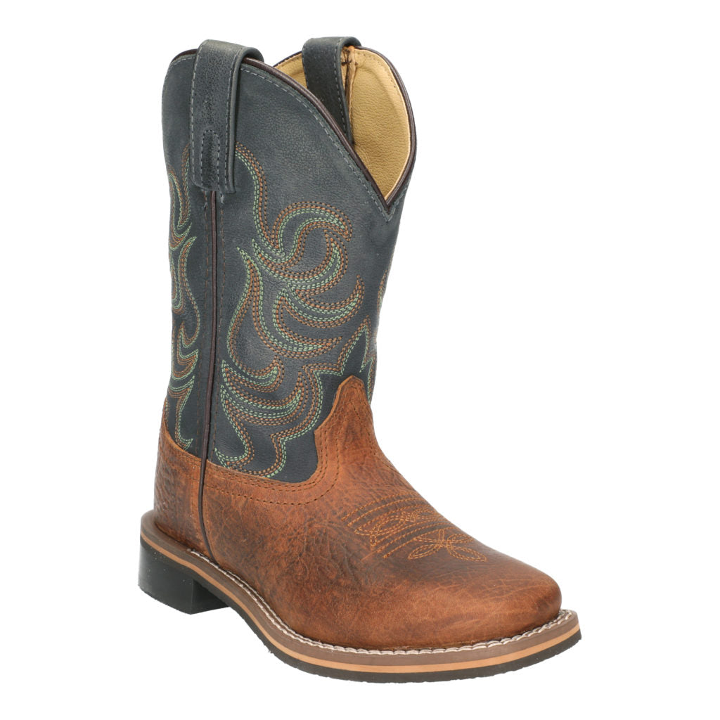 Boulet Brown / Navy Boots - Kid&