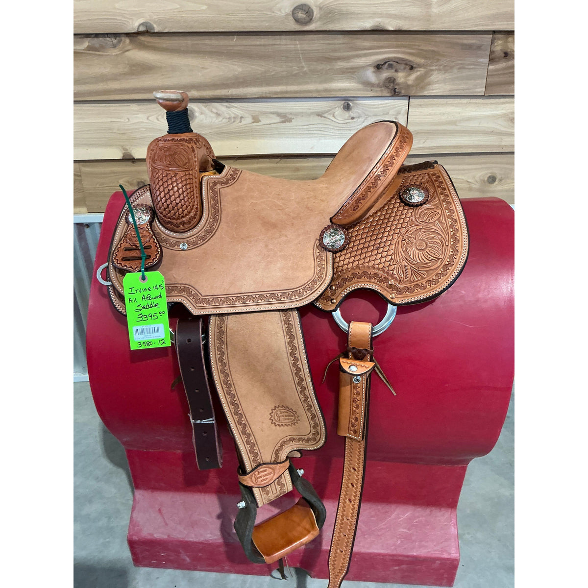Irvine 14.5" All Around Saddle