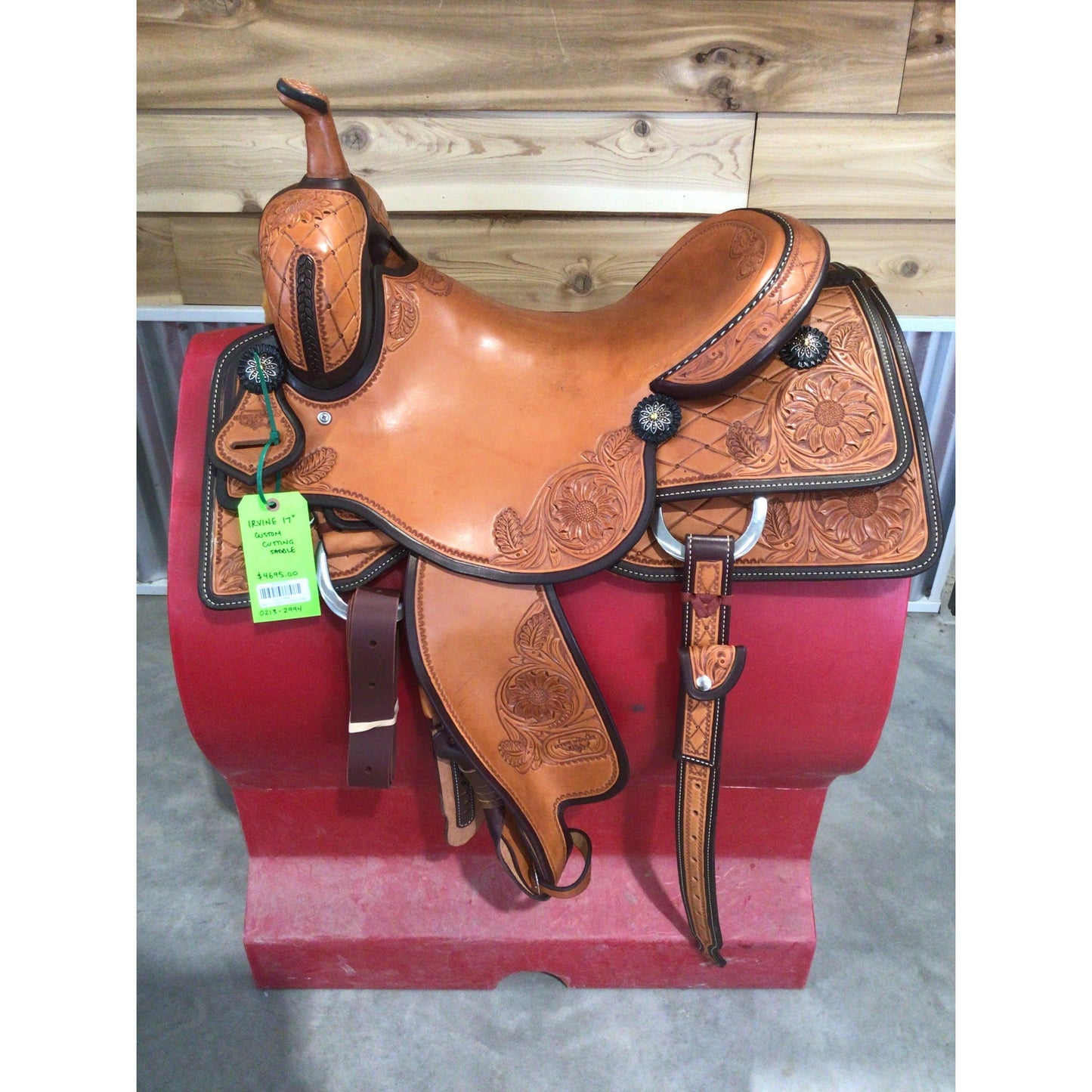 Irvine 17" Custom Cutting Saddle