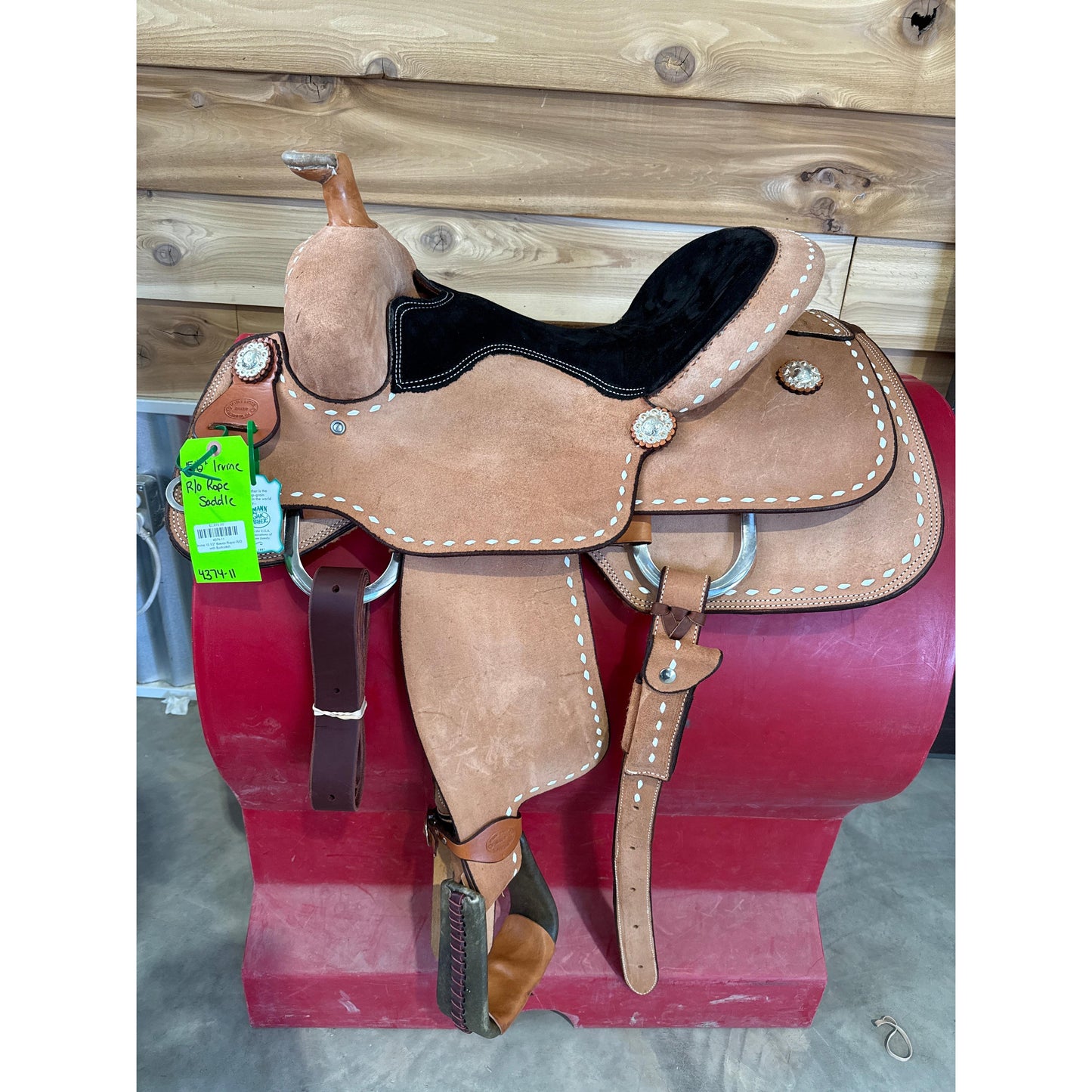 Irvine 15.5" Bowen Roper Saddle