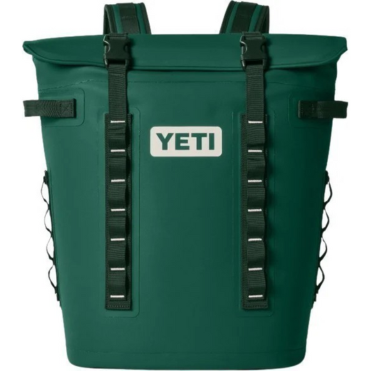 Yeti Hopper M20 Backpack Soft Cooler  Intl - Black Forest Green