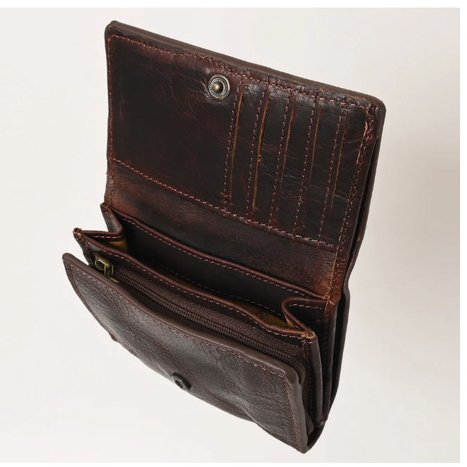 American Darling Women's Genuine Leather Western Wallet