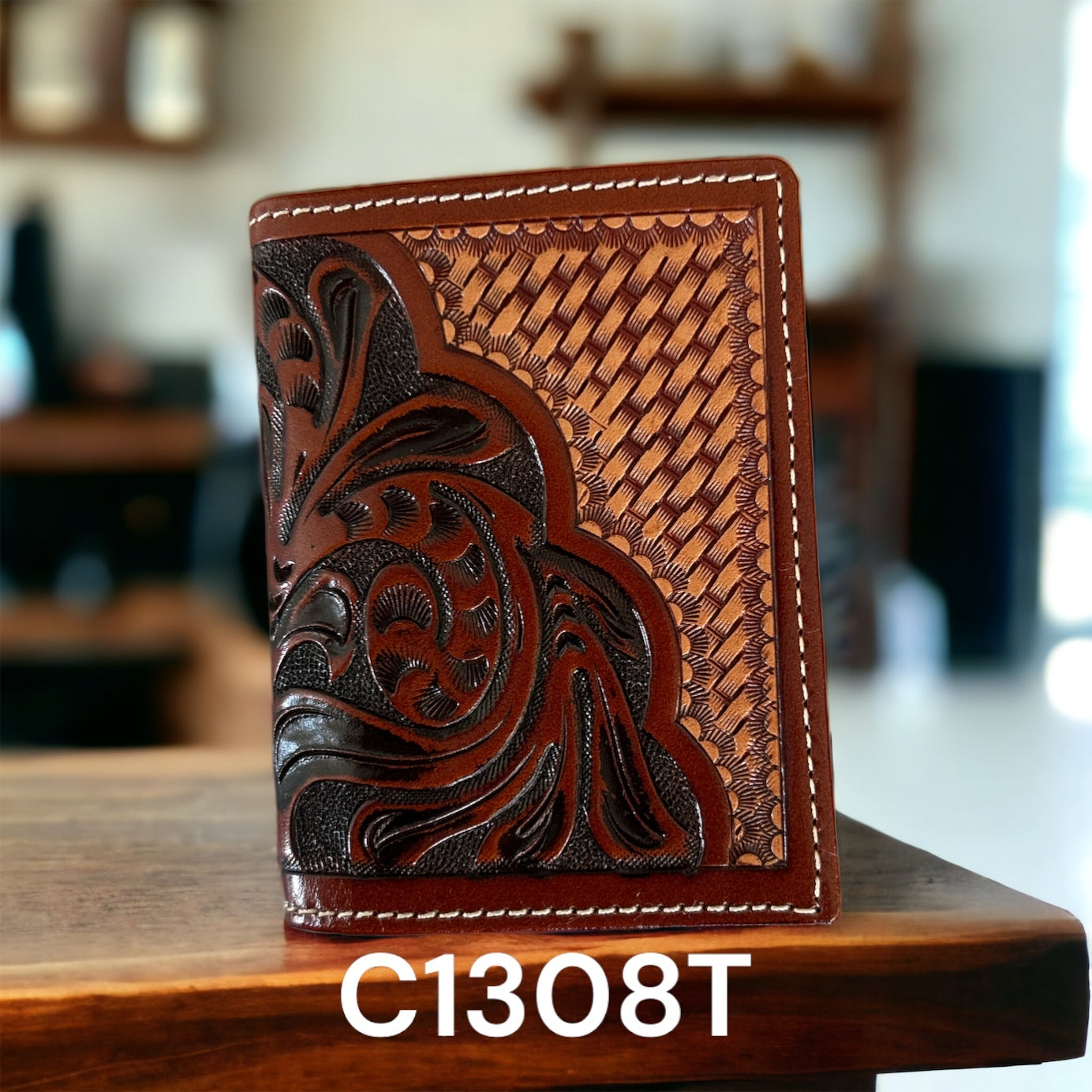 Ranger Belt Co. - Trifold Wallet - 2 Tone