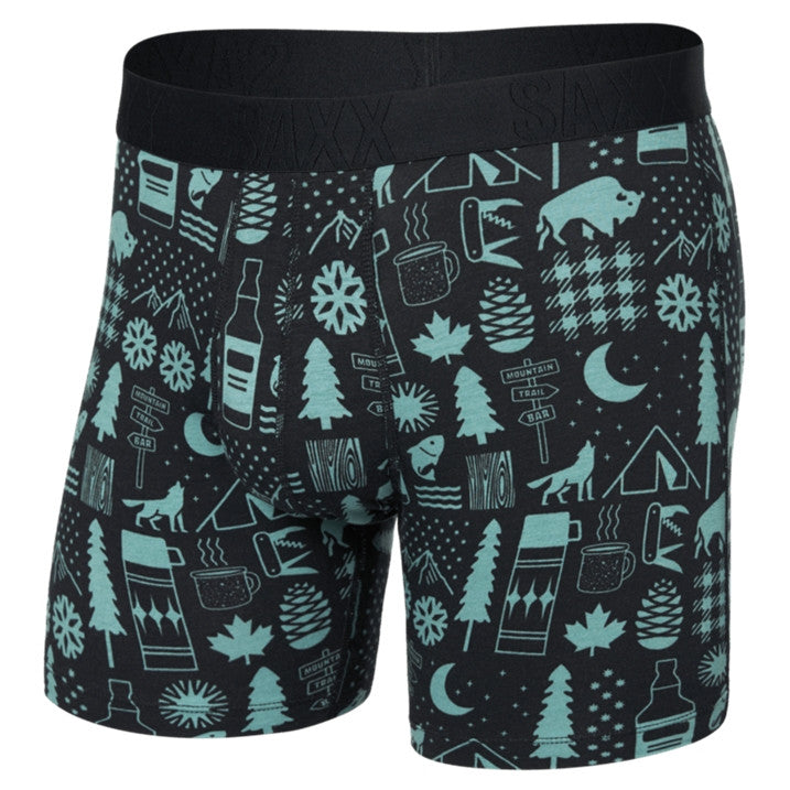 Saxx Men's Droptemp Cooling Cotton Boxer Brief Underwear