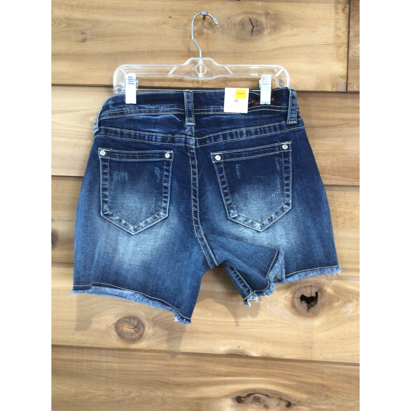 Grace in LA Women's Floral Embroidery Shorts-