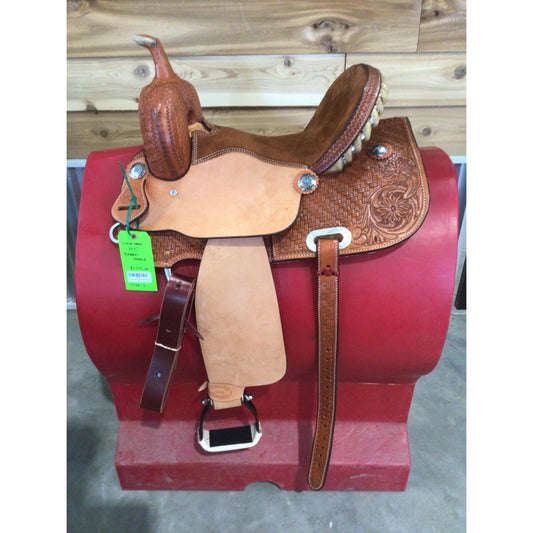 Stock Yard Barrel 14.5" Barrel Saddle