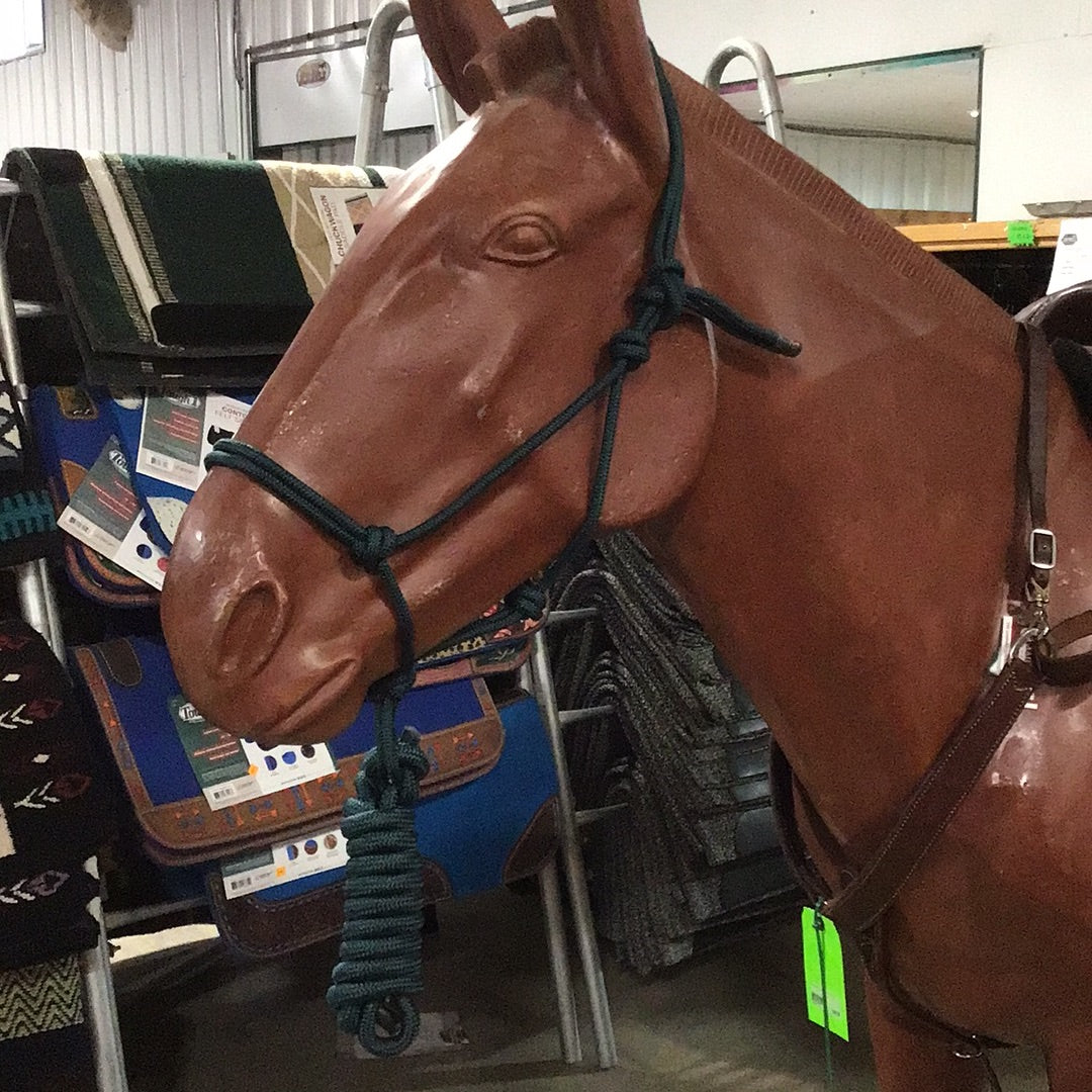 Irvine Rope Halter w/Matching Lead Rope