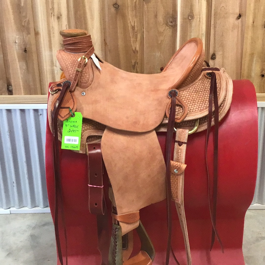 Irvine  16" Wade Saddle