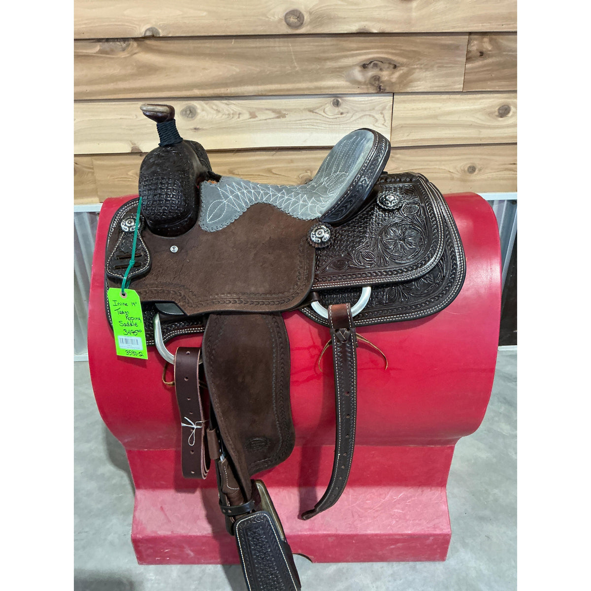 Irvine 14" Team Roping Saddle