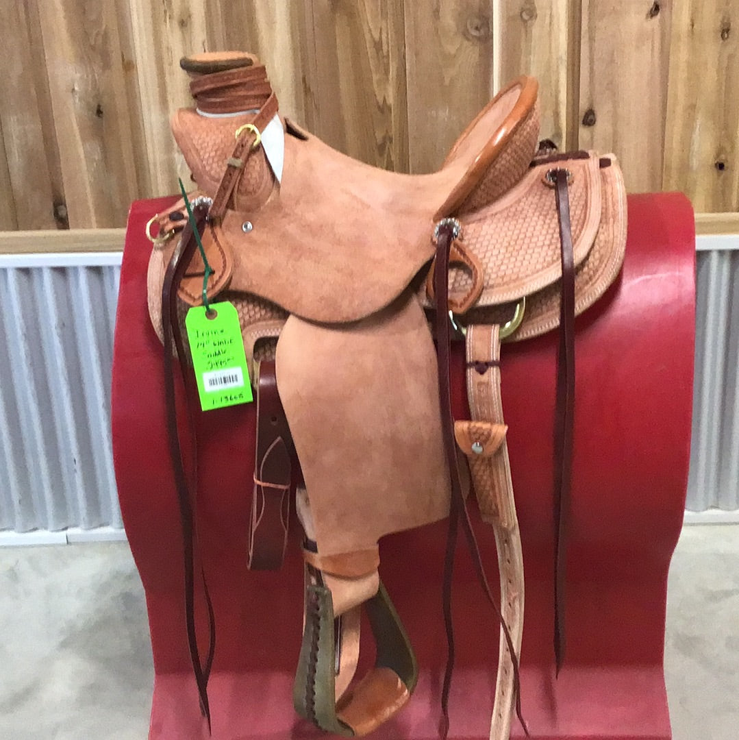 Irvine 14"  Rough Out Wade Saddle