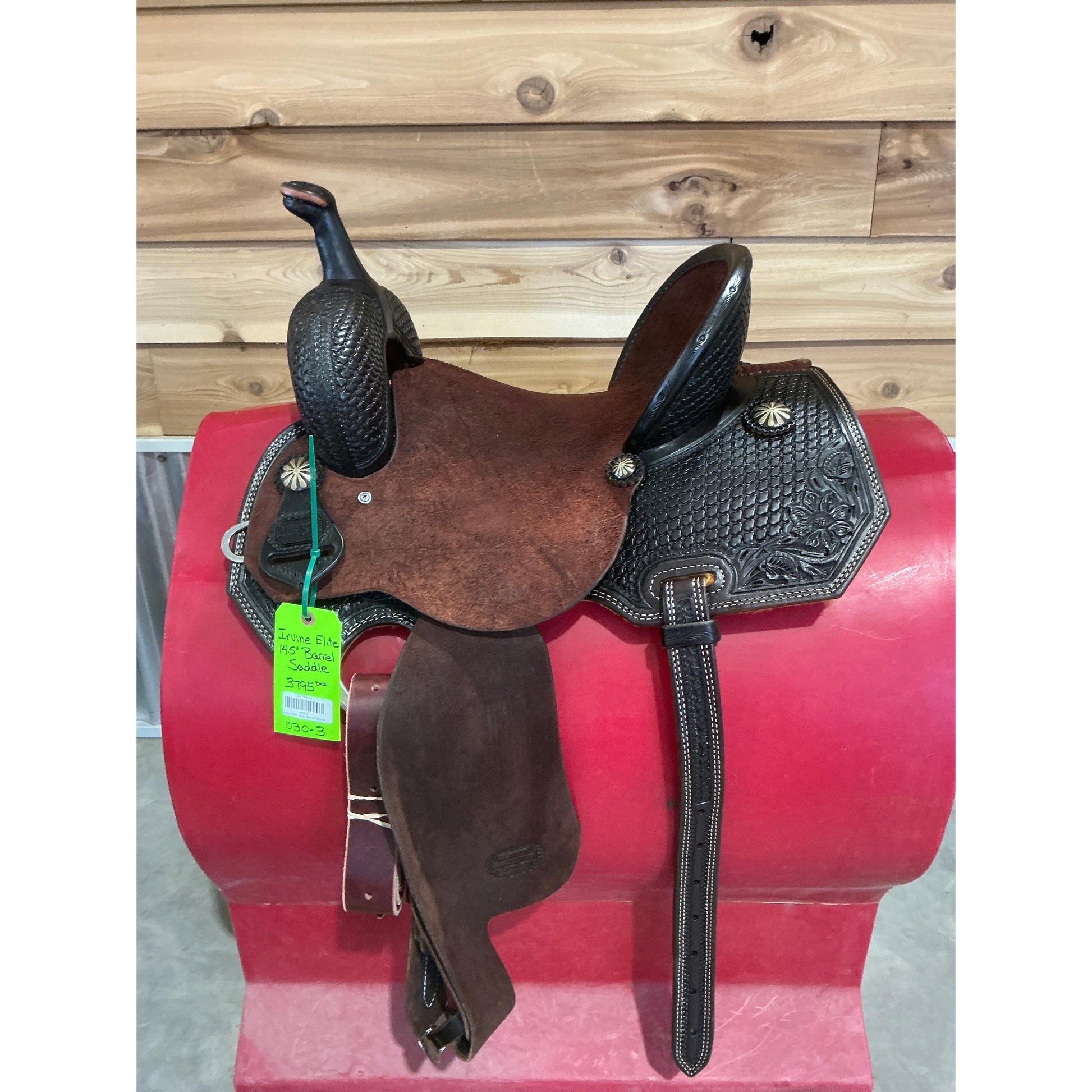 Irvine Elite 14.5" Barrel Saddle - Irvine Tack & Western Wear