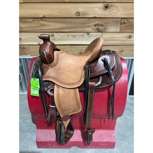 Irvine 15.5" Will James Ranch Saddle - Irvine Tack & Western Wear