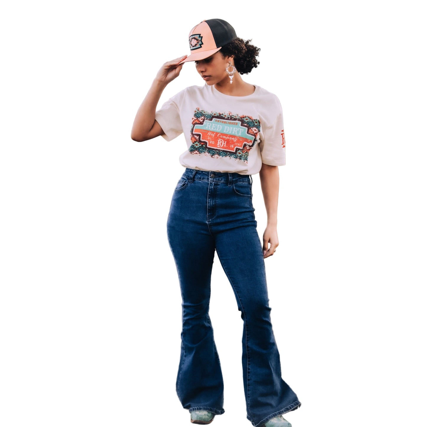 Red Dirt Hat Co. Unisex Taco Shop T-Shirt - Oatmeal